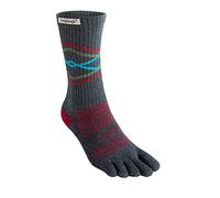 Injinji Calze Trail Midweight Crew (Dimensione S, Grigio)