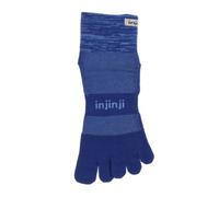 Injinji - Trail Midweight Mini-Crew - Calze da trekking Unisex S | EU 37|40 blu