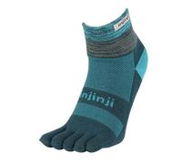 injinji Calze da uomo Trail di peso medio mini equipaggio, Blu (Midnight), Medium-Large