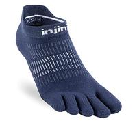 Injinji - Women's Run Lightweight No-Show - Calze da running Unisex M/L | EU 40,5|44,5 blu