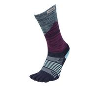 Injinji Calzini da donna Trail Midweight Crew, Crepuscolo, X-Small-Small