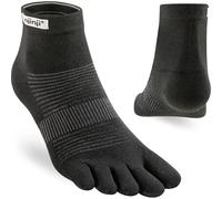 Injinji Calze da running Run Original Weight Mini-Crew Coolmax Unisex Taglia L (EU 44,5-47) Nero