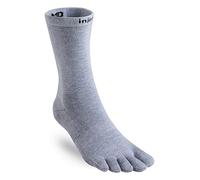 Injinji Liner Crew - Calze a punta, grigio., L