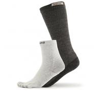 Injinji - Liner+Hiker - Calze da trekking EU 37-44 grigio