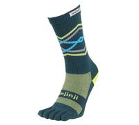 Injinji - Performance 2.0 - Trail Midweight Crew Granite - Calzini Unisex, Eclipse, S-M