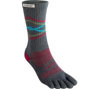 Injinji Performance 2.0 Trail Midweight Crew Granite Calzini unisex, grigio, S