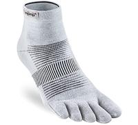 Calze da corsa INJINJI Run Lightweight Mini-Crew (Nero) M