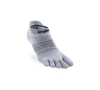 Injinji - Women's Run Lightweight No-Show - Calze da running Unisex M/L | EU 40,5|44,5 grigio