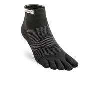 Injinji Trail - Calzini da uomo con punta separata, taglia XL, colore: nero, Nero, XL