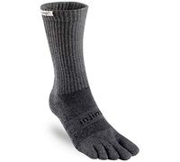 Injinji Calze da trekking Trail Midweight Crew Grigio Taglia L (EU 44,5-47)