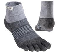 Injinji - Women's Trail Midweight Mini Crew - Calze da trekking Unisex XS/S | EU 35|40 grigio