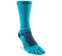 Injinji - Ultra Run Crew - Calze da running Unisex L | EU 44,5|47 turchese/blu