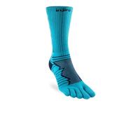 Injinji - Ultra Run Crew - Calze da running Unisex XL | EU 47,5 turchese/blu