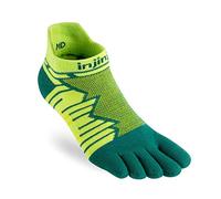 Injinji Ultra Run Medio Peso No Show Coolmax M Verde Calzini, Deco, M da Donna