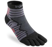 Calze Injinji Ultra Run Mini-Crew grigio nero rosso - L