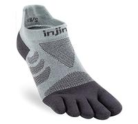 Injinji - Women's Run Technical No-Show - Calze da running Unisex M/L | EU 40,5|44,5 grigio