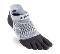 Injinji Unisex adulto uomo Run leggero No-show, Grigio, Small