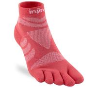 Injinji - Women's Run Technical Mini-Crew - Calze da running EU 35-40 rosso/fuchsia