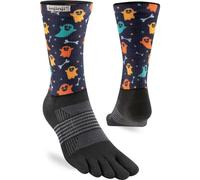 Injinji WOMEN'S SPECTRUM TRAIL MIDWEIGHT CREW HAUNT XS/S, Haunt, XS/S