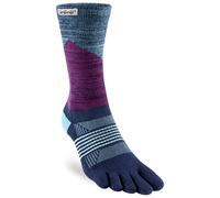 Injinji Calzini da donna Trail Midweight Crew, Crepuscolo, X-Small-Small