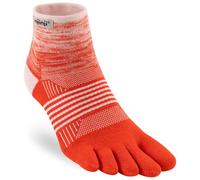 Injinji - Women's Trail Midweight Mini Crew - Calze da trekking Unisex M/L | EU 40,5|44,5 rosso