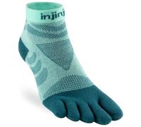 Injinji - Women's Ultra Run Mini-Crew - Calze da running Unisex XS/S | EU 35|40 turchese