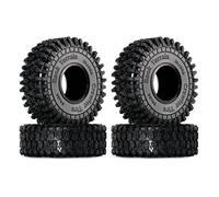 INJORA 1.0 Pneumatici 64 * 24 mm Gomma Morbida Crawler Pneumatici per Axial SCX24 AX24 Bronco Gladiatore Deadbolt JLU FCX18 FCX24 Enduro24 1/18 1/24 RC Crawler Auto, T1011(S5)