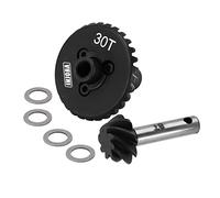 INJORA 8T/30T Acciaio Elicoidale Ingranaggi per SCX10 II SCX10 III UTB10 SCX10 PRO (Come Stock)