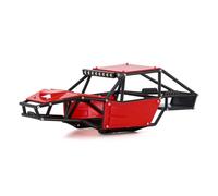 INJORA Tarantola di Roccia Nailon Carrozzeria Buggy Kit Telaio per TRX4M Upgrade 1/18 RC Crawler,Rosso