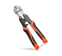 INJOYTEC Mini tagliabulloni da 20,3 cm, tagliabulloni, tagliacavi piccoli con molla a risparmio di lavoro, tagliafili con manico antiscivolo, lama in acciaio CR-V, cesoie a molla