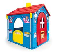 INJUSA - Casa Giocattolo Paw Patrol, Casseta per Bambini da 3 a 6 Anni, con 1 Porta Principale con Fermo e Cassetta della Posta, 2 Porte Laterali, 1 Finestra con Bancone Esterno, Colore Blu