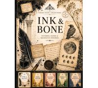 Ink & Bone: Sketchbook Papers, Studies & Decorative Ephemera for Junk Journaling, Collage & Mixed Media Art (Color Study Collections Book 5)