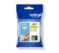 Brother LC421Y cartuccia d'inchiostro 1 pz Originale Giallo