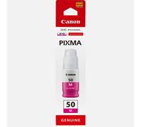 INK CANON GI-50 M MAGENTA Flacone da 70ml Capacità 7.700PP x PIXMA G6050 G5050 G7050 GM4050 NEW