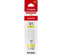 Ink canon gi-51 y giallo flacone da 70ml 7.700pp x pixma g1520 g2520 g2560 g3520 g3560