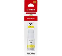 INK CANON GI-51 Y GIALLO Flacone da 70ml 7.700PP x PIXMA G1520 G2520 G2560 G3520 G3560