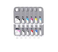 Ink cartridge, Cartuccia d'inchiostro pigmentata sostitutiva PFI-1700, compatibile con Canon ImagePROGRAF PRO-2000/4000/4000S/6000S,for parts(Yellow)