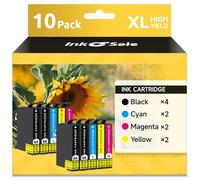 INK E-SALE T604XL Cartucce d'inchiostro compatibili per T604XL 10-Pack per Expression Home XP-3200 XP-3205 XP-4200 XP-4205 XP-2200 XP-2205 WorkForce WF-2910 WF-2930 WF-2935 WF-2950