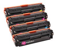 Ink Inspiration Kit 4 Toner Compatibili per HP LaserJet Pro Color MFP M476dn M476dw M476nw | Sostituzione per HP 312X CF380X 4.400 Pagine 312A CF381A CF382A CF383A 2.700 Pagine
