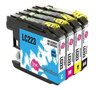 Ink Inspiration® Sostituzione per Brother LC223 Cartucce d'inchiostro Kit 4, Compatibile con Brother DCP-J4120DW MFC-J5320DW MFC-J5620DW MFC-J4420DW MFC-J4620DW J4625DW MFC-J680DW MFC-J5720DW J480DW