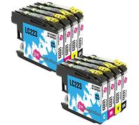 Ink Inspiration® Sostituzione per Brother LC223 Cartucce d'inchiostro Kit 8, Compatibile con Brother DCP-J4120DW MFC-J5320DW MFC-J5620DW MFC-J4420DW MFC-J4620DW J4625DW MFC-J680DW MFC-J5720DW J480DW