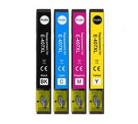 INK JET KIT DA 4 ADATTO A 407 PRO WF 4745 DTWF WF 4745 WF 4745 DTWF