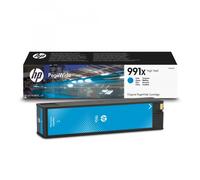 HP 991X M0J90AE, Cartuccia Originale da 16000 Pagine, Compatibile con la Stampante PageWide 750, Ciano