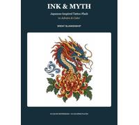 Ink & Myth: Japanese-Inspired Tattoo Flash to Admire & Color