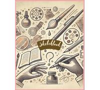 Ink & Pencil Sketchbook: Ideal for All Artists Notebook for Drawing, Painting and Writing 8.5x11in 110 Blank Pages