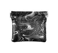 Ink Render - Portamonete da donna in pelle sintetica in poliuretano, con chiusura carina, porta carte di credito, per uomo e donna, da viaggio