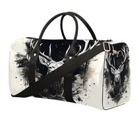 Ink Renna Pieghevole Viaggio Duffle Bag Impermeabile Sport Gym Bag con Spallacci