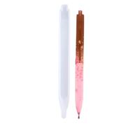 Ink Silicone Mold for Epoxy Resin - Ballpoint Shape Casting Mould | Reusable Resin Craft Molds for Handmade Pens, Creative Stationery Making, Writing Tools, Art Crafting Supplies