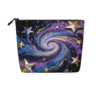 Ink Splatter Star - Custodia da viaggio leggera in finto lino