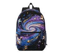 Ink Splatter Star - Zaino da viaggio leggero con tasche, 43 cm | Impermeabile e durevole. Adatto per tablet portatile. Per lavoro, viaggi, sport.